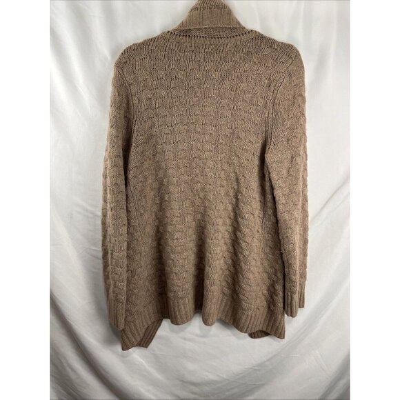 Cozy Tan Women's Cardigan Sweater - Picture 6 of 10